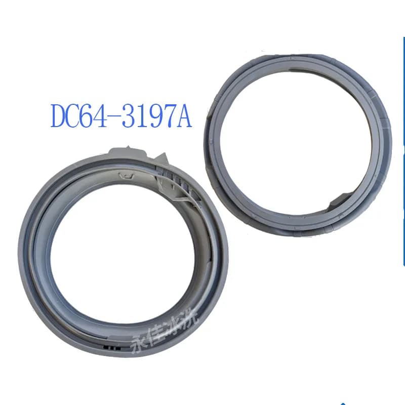 Nuovo per la guarnizione della porta della lavatrice a tamburo Samsung DC64-03197A anello di tenuta in gomma