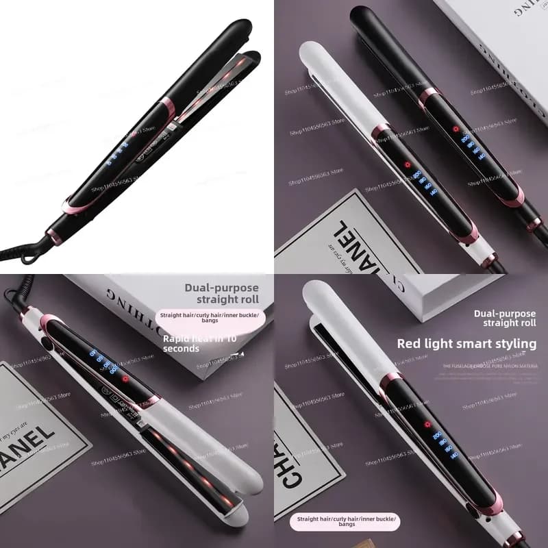 Source electric splint, hair straightener, straight clip, perm, straightener, curling iron factory direct sales
