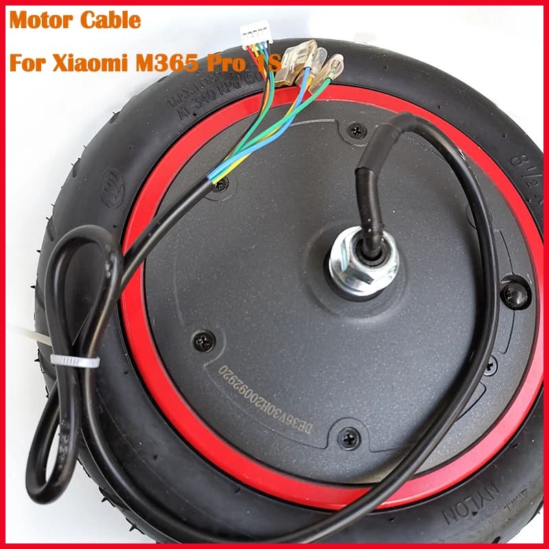 Cavo del cavo del motore del motore della gomma della ruota per Xiaomi M365 Pro 1S accessori per Scooter elettrici cavo del motore bicicletta sostituire le parti di riparazione