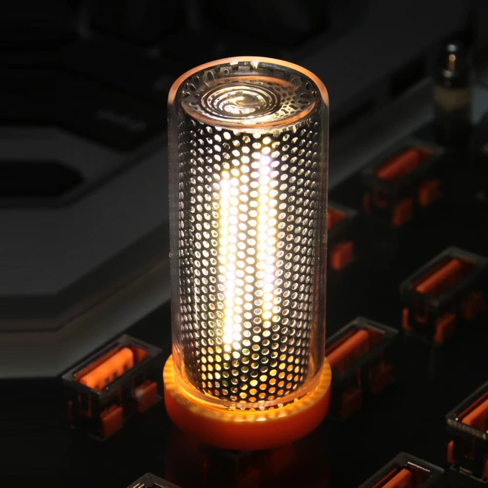 New USB Car LED Atmosphere Light Touch Control Bulb Filament Night Decoration Bedroom Mood Lighting Portable Glass Lamp