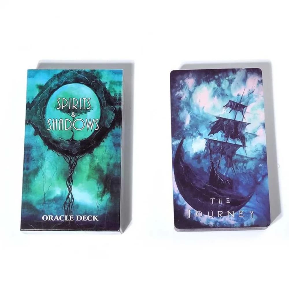 Giochi di carte Oracle Spirit Shadows da 10,3 * 6 cm