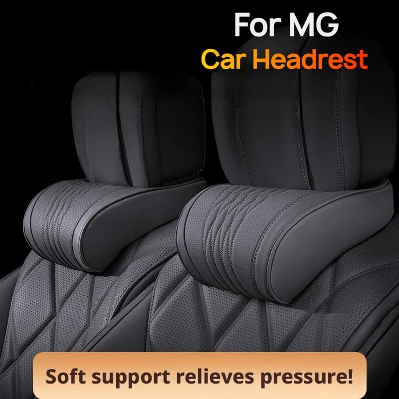Ergonomic Memory Foam Lumbar Support Pillow For MG ZS / MG ZS EV MG HS MG5 MG7 MG Hector MG ZR Car Interior Accessories