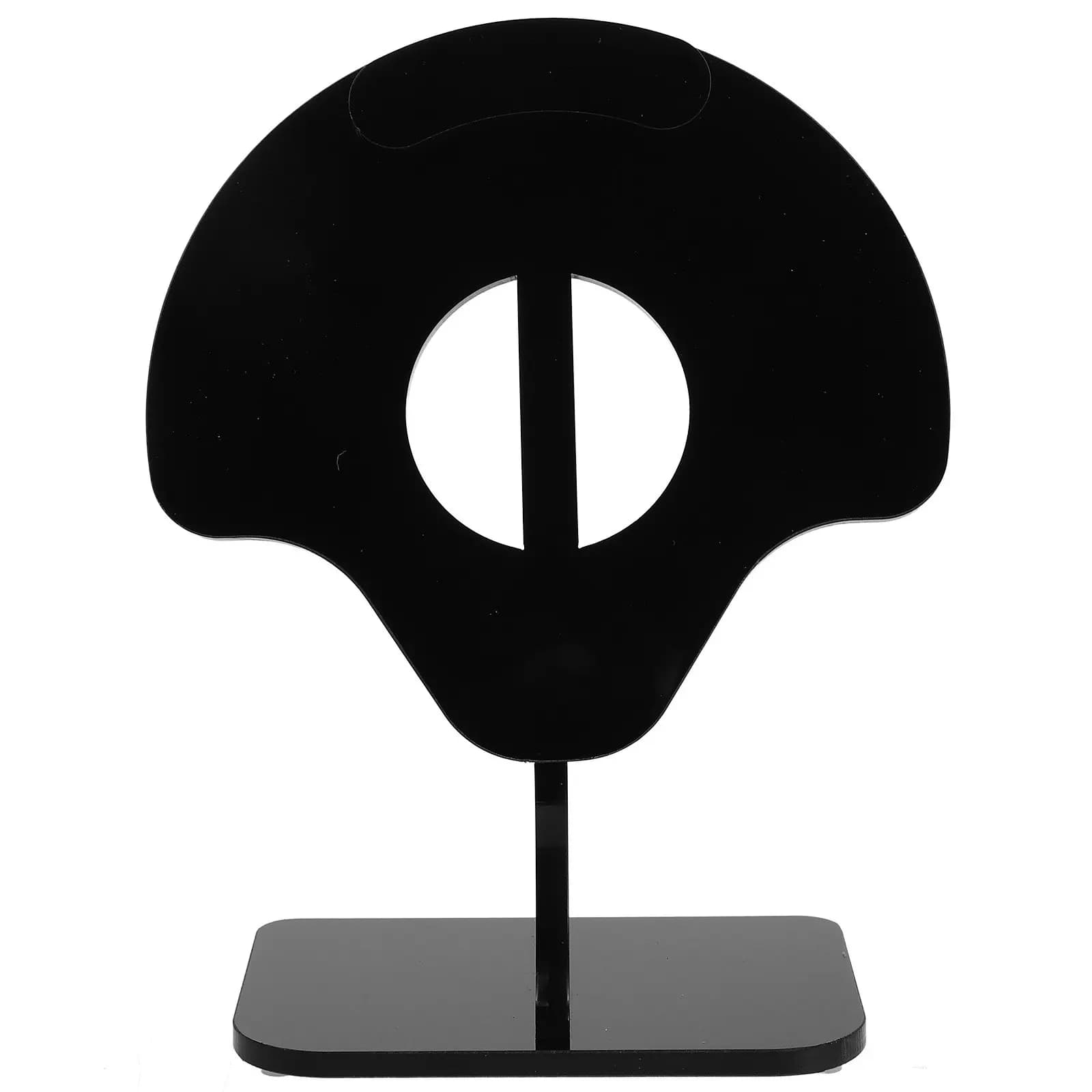 Tabletop Acrylic Headphone Stand Space-Saving Headset Holder for Gaming Pc Desk Office Wireless Headphones Organizer Sport