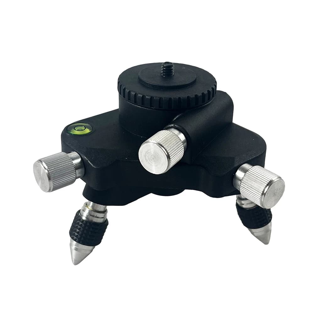 Adjustable rotating bracket Metal tripod bracket with laser level 360 ° Tripod with rotation base