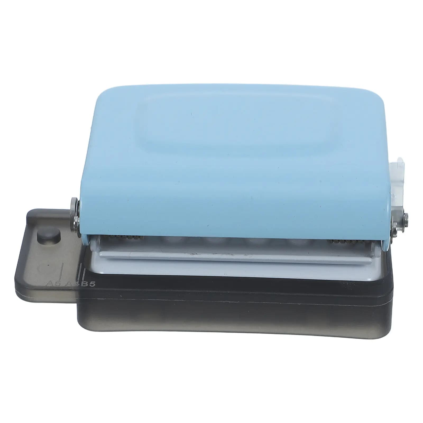 Perforatore Manuale a 6 Fori per Fogli Sciolti, per Raccoglitori A4 A5 B5, Quaderni, Agende, Rilegatura a Spirale, Perforatore Portatile in Metallo