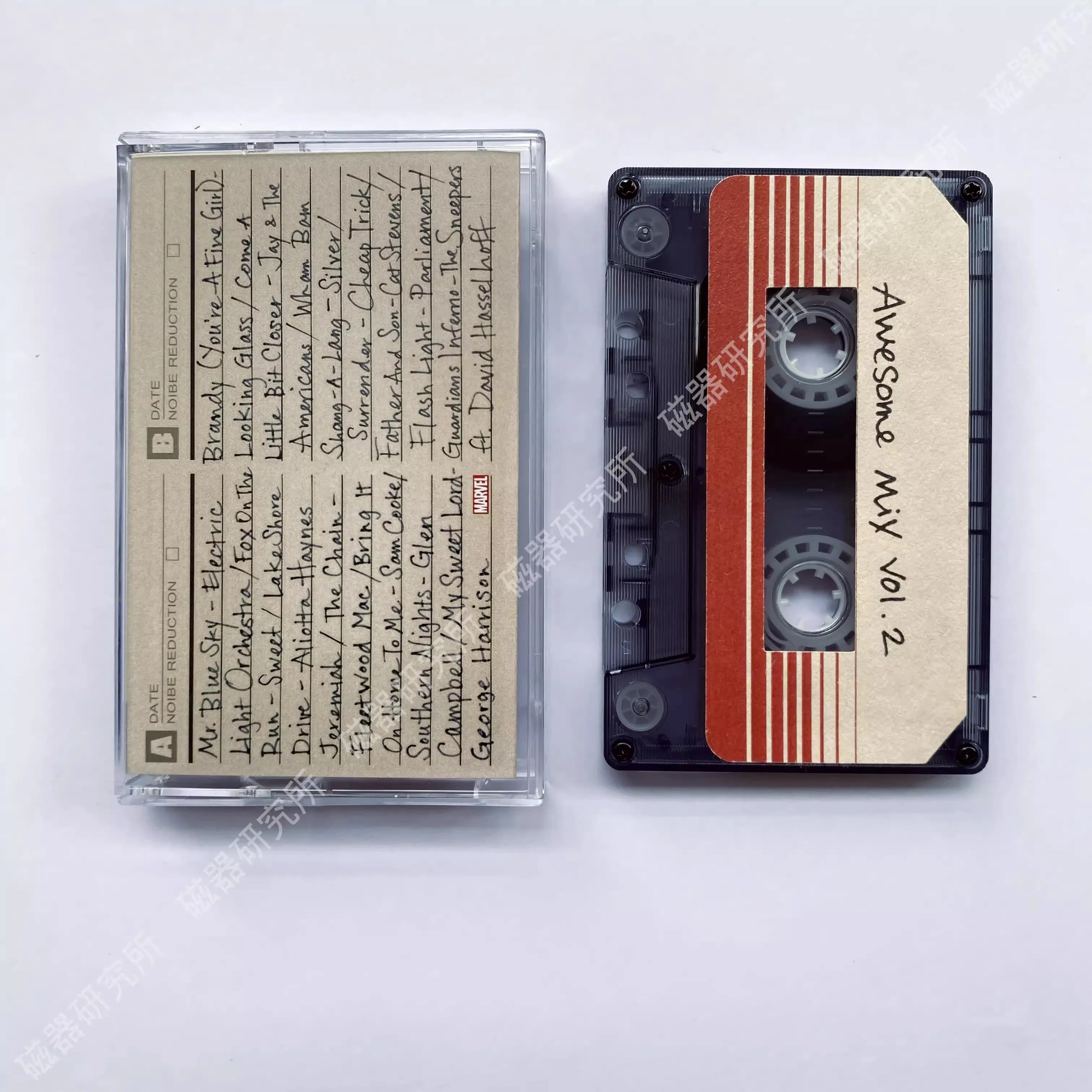 Film Guardiani della Galassia Vol 2 Tyler Bates Nastro musicale Star-Lord OST Album Cassette Cosplay Walkman Registratore Colonna sonora Scatola