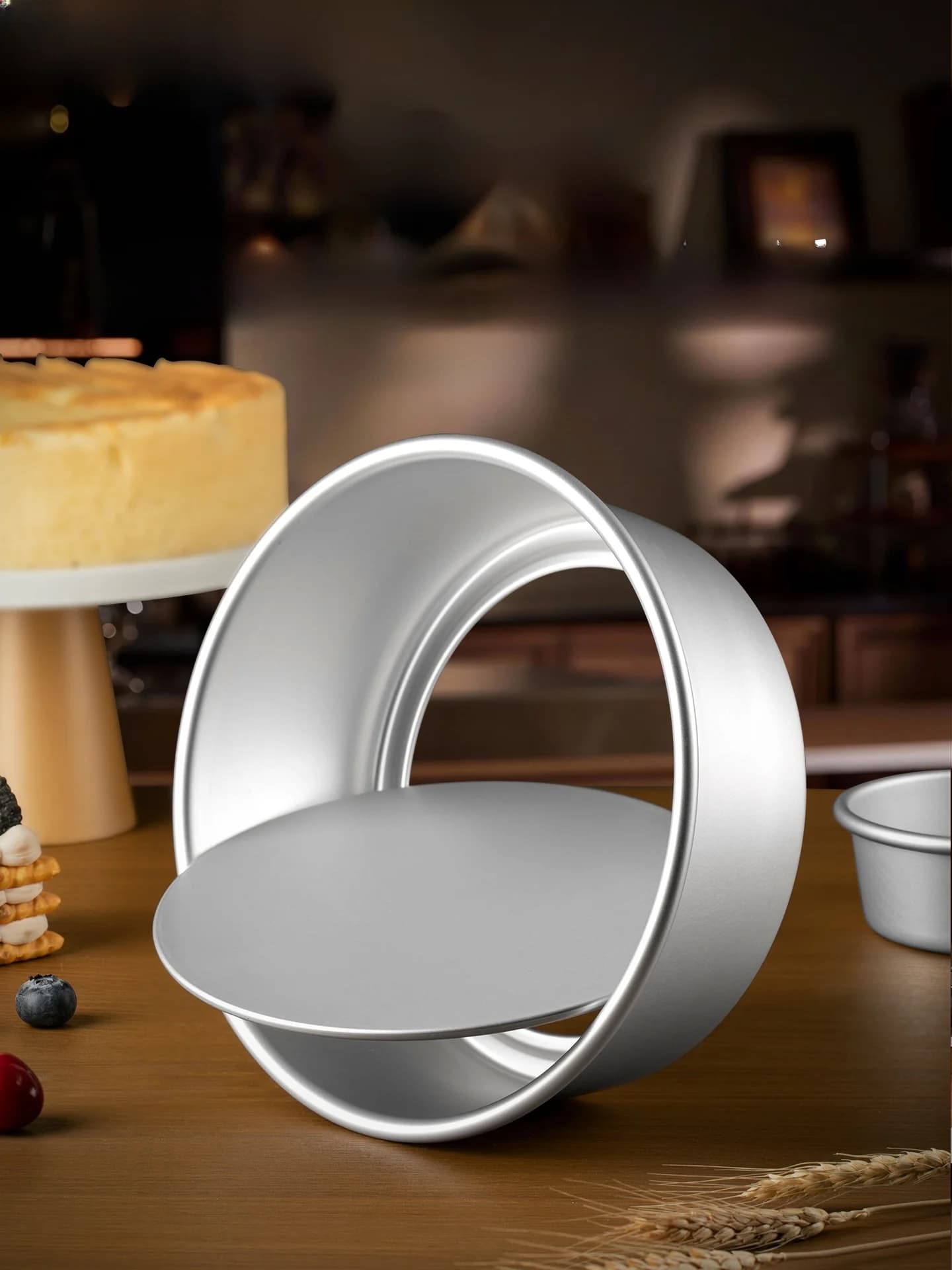 48 Inch Air Frying Press, Small Four and Six Inch Cake Moulds, Home Use Oven Tools
