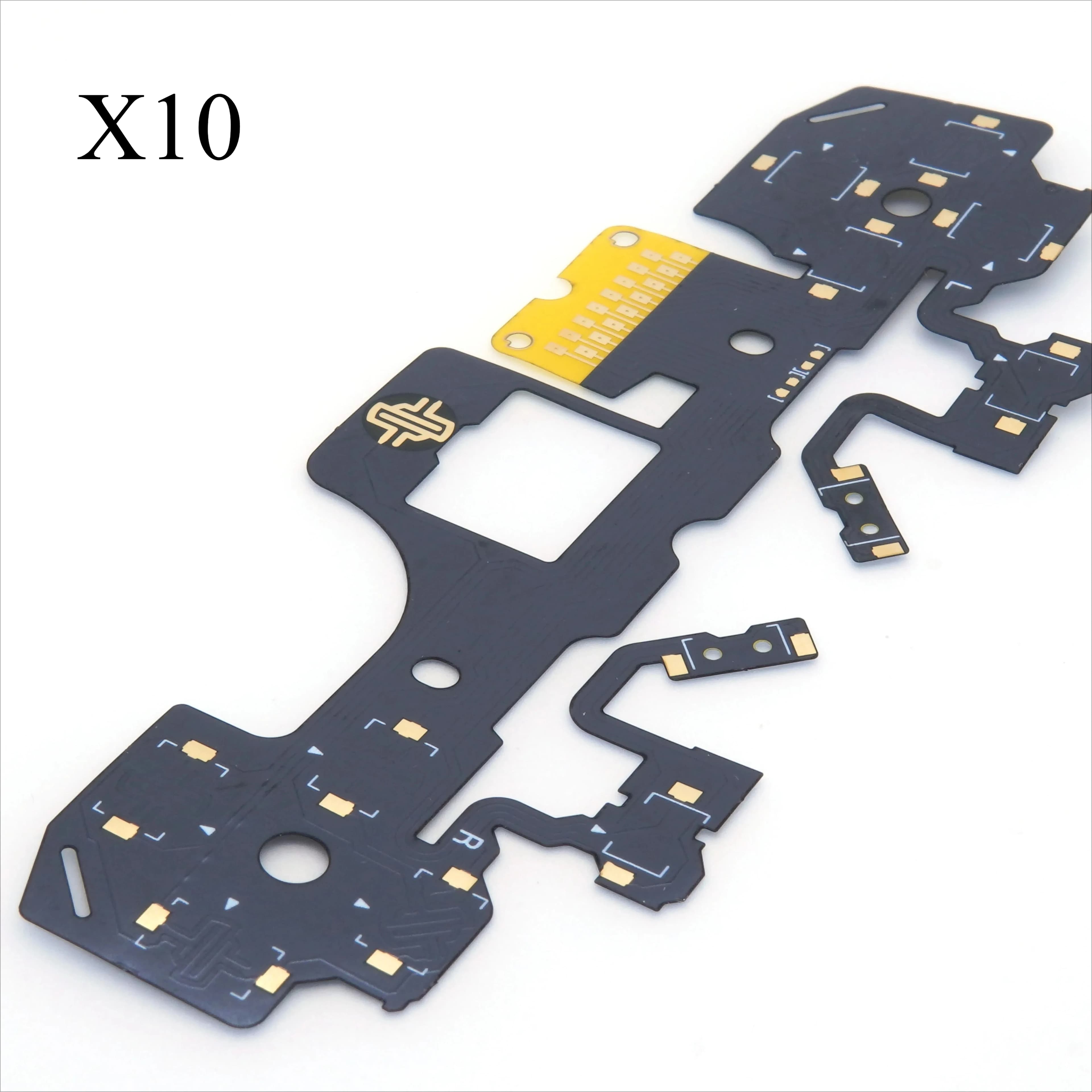 10 PZ PER PS5 V3.0 Cavo a pellicola conduttiva a membrana LR per PS5 030 Controller di gioco Maniglia Tastiera