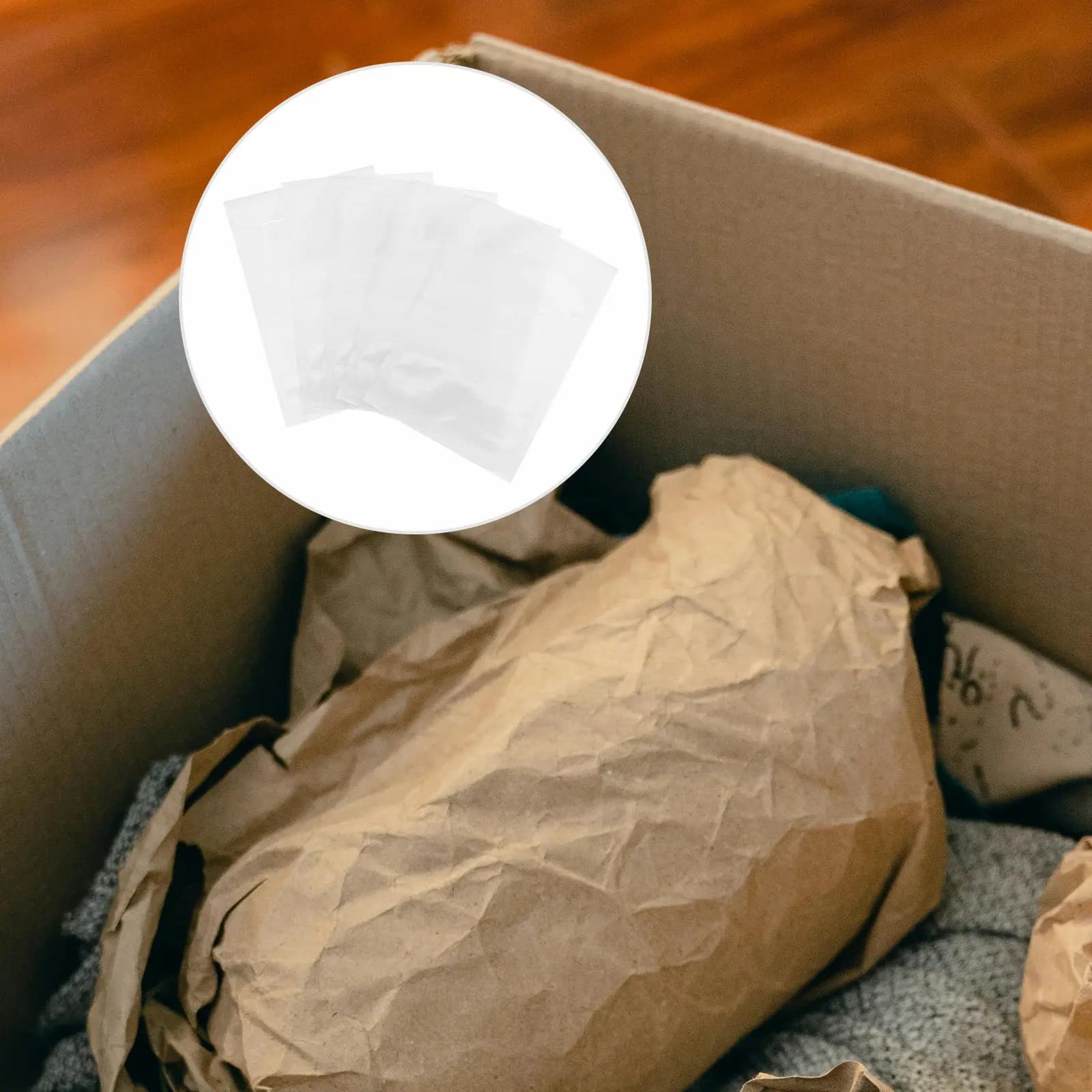 100 Buste Trasparenti Autoadesive per Documenti di Spedizione, Porta Fatture, Custodie per Etichette Postali