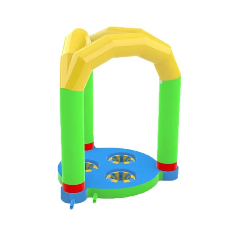 Outdoor Kids Inflatable Trampoline With Inflatable Cord for Kids, Jumping Bed, Inflatable Toys for Kids, Fun With Inflatable Bed
