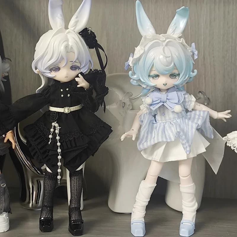 Come4free 1/12 Bjd Tiger Box Bonnie Star Meteorological Language Series Kawaii Rabbit Bjd Decorative Articulate Action Figures Toys