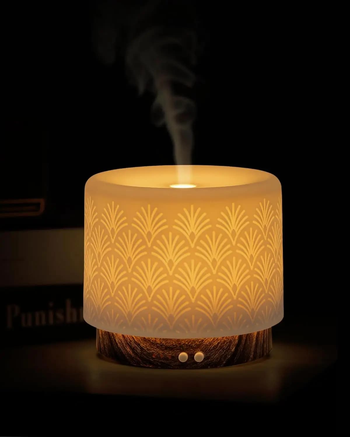 Nuovo Diffusore di Oli Essenziali 2026, Diffusore di Aromi in Ceramica da 280ml per Grandi Ambienti, Diffusore a Ultrasuoni a Nebbia Fredda 2.4MHz