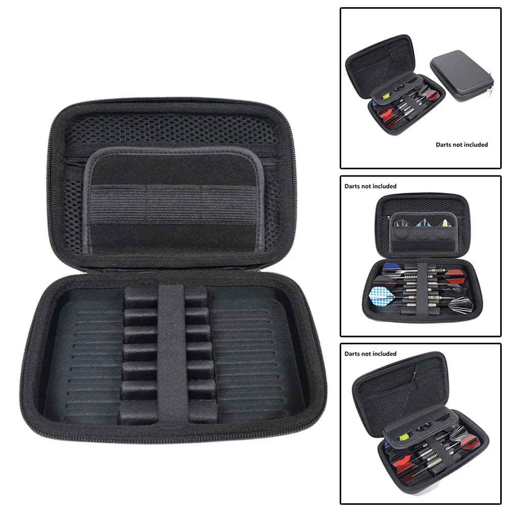 1 pz EVA borsa per freccette organizzatore porta punte aste custodie per il trasporto accessori custodia per freccette contenitore per la casa all'aperto