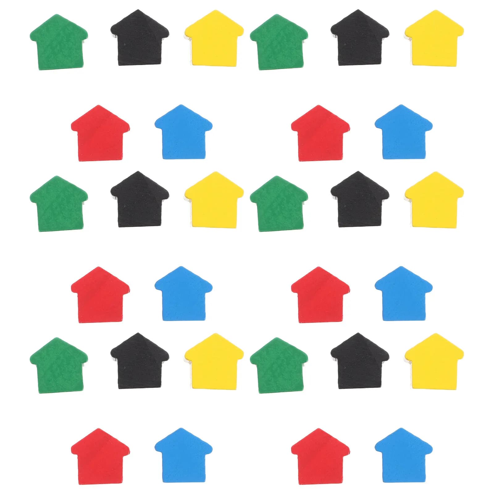 50 Pezzi in Legno per Gioco di Scacchi, Accessori Educativi per Giochi da Tavolo, Ricambi per Set di Scacchi in Miniatura