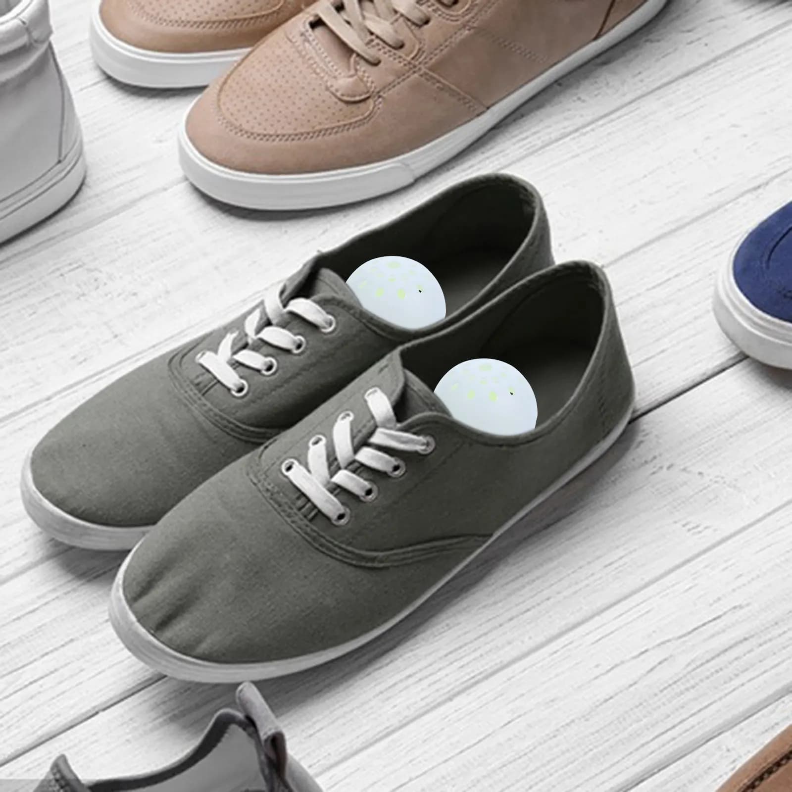 36 Pezzi Palline Deodoranti per Scarpe, Assorbitori di Odori per Armadi, Borse da Palestra, Scarpiera