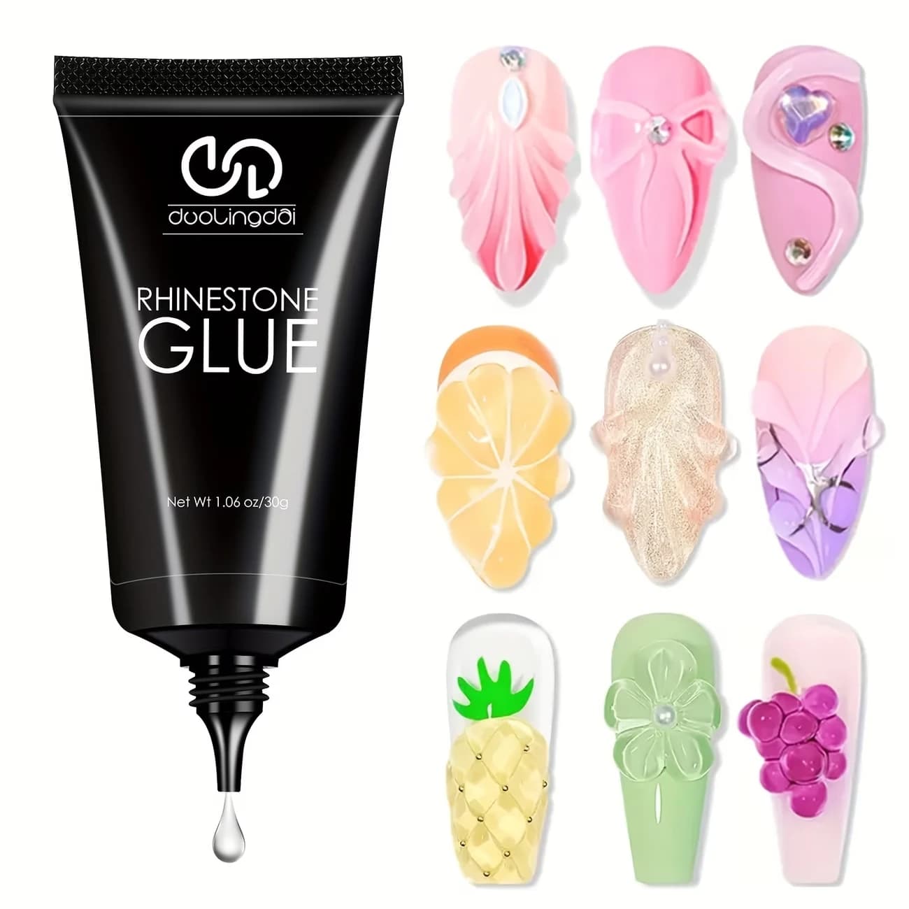 Gel per nail art 3D senza profumo - Ideale per creare i tuoi disegni, modellare e decorare per Halloween