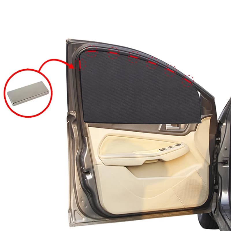1 pz parasole magnetico per auto protezione UV tenda per auto finestra per auto parasole finestrino laterale visiera parasole protezione estiva