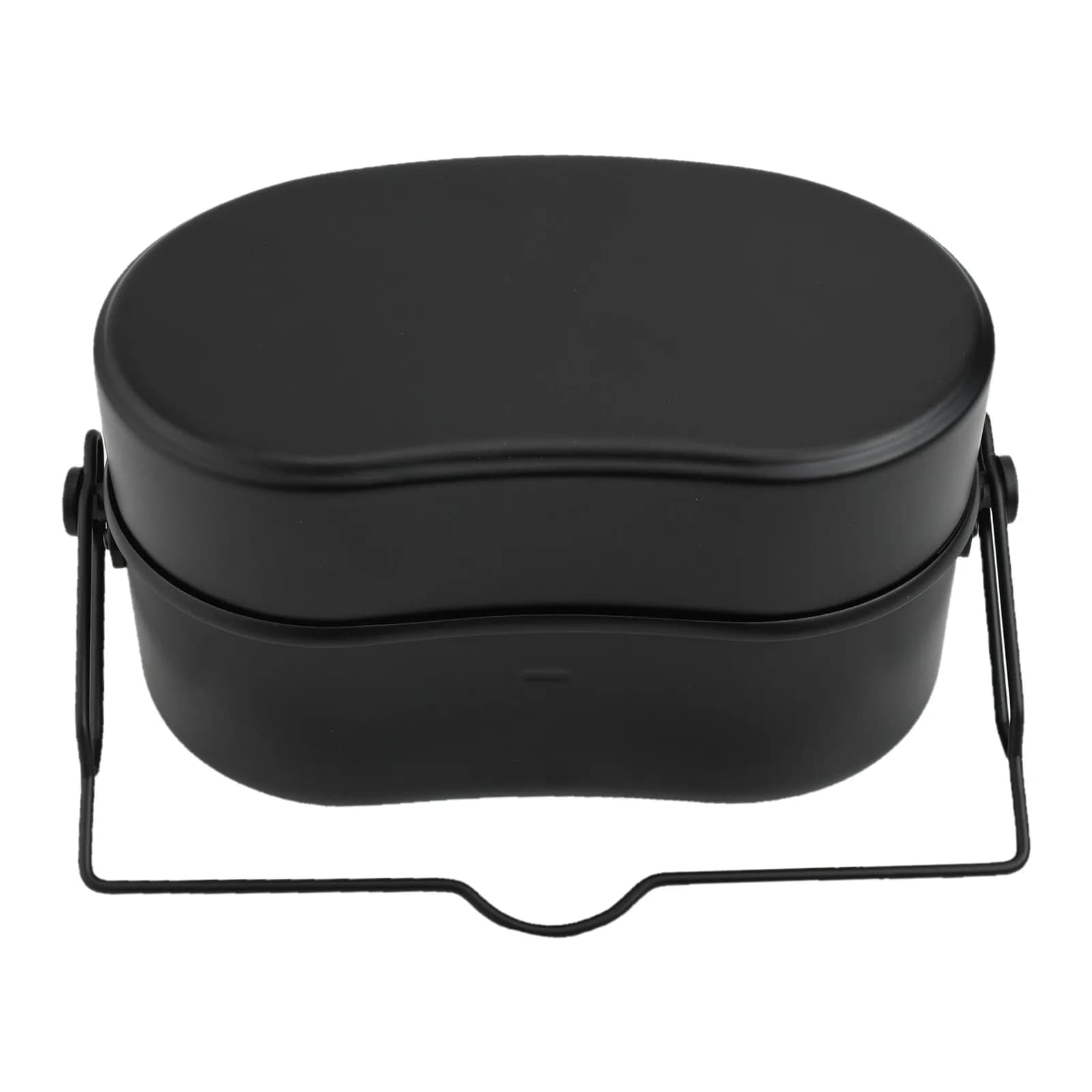 Pentole da escursionismo Scatola da pranzo in alluminio da 0,8 mm Articoli da cucina e da portata Maniglia sospesa Scanalatura per campeggio Escursionismo