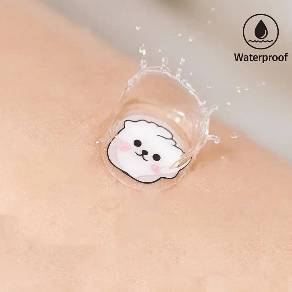 Cute Dog Design Acne Patches 100/120/360 pieces - Transparent, delicate and breathable for pimples and imperfections Adhesive Blemish Cov Q0J4