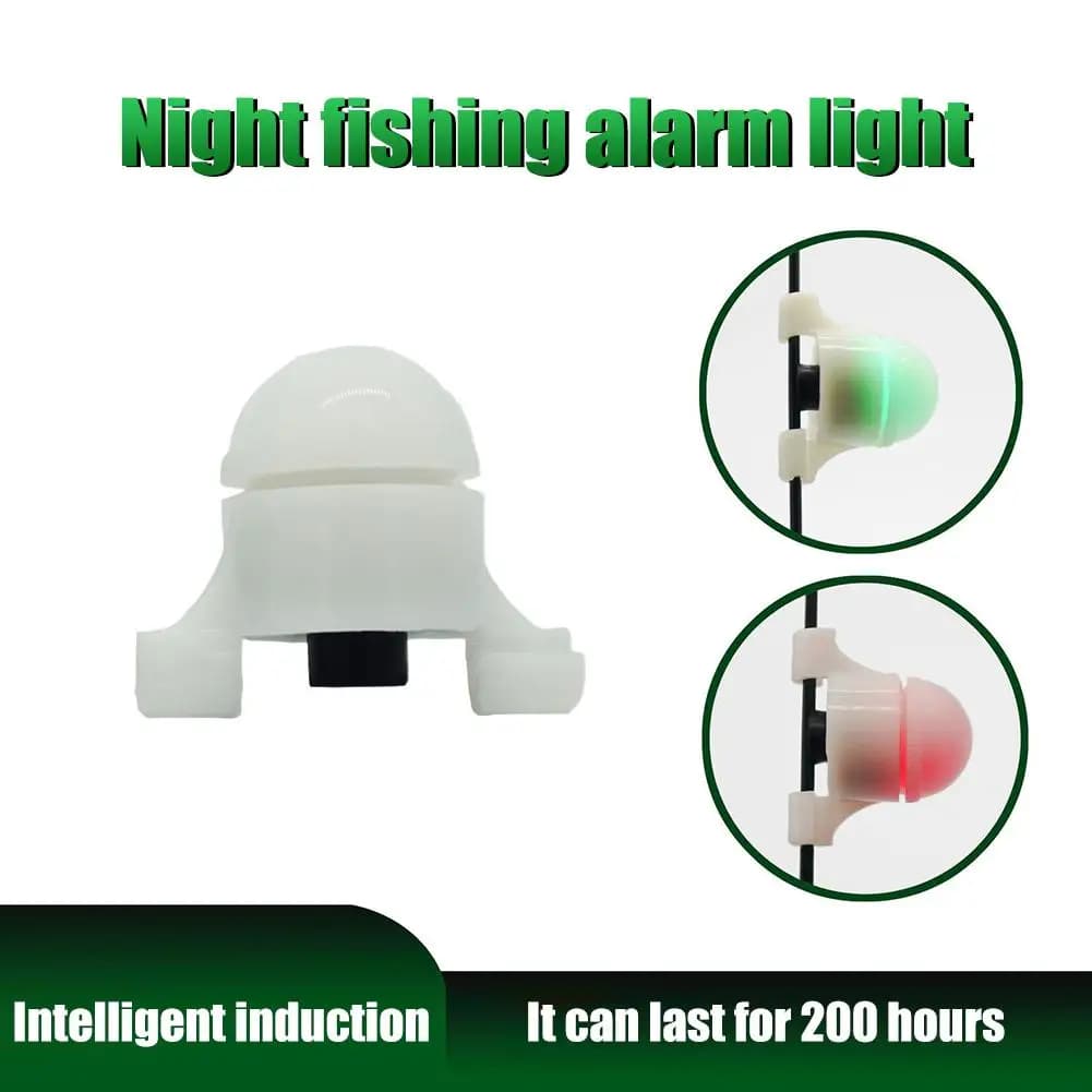 Alarm fishing bite Electronic fishing rod Punta Clip Bell Electronic alert indicator sensitive for outdoor daytime night fishing