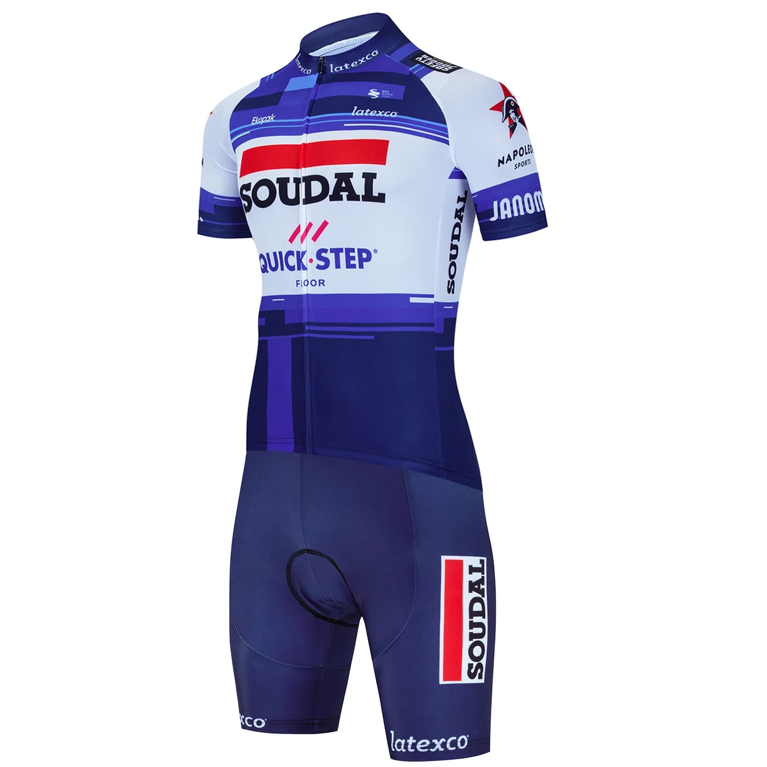 2025 Ciclismo Uomo SOUDAL Abbigliamento sportivo Pantaloncini Uomo Mtb Giacca da uomo Estate Bike Jersey Abbigliamento uomo Abbigliamento Camicetta Uniforme Strada