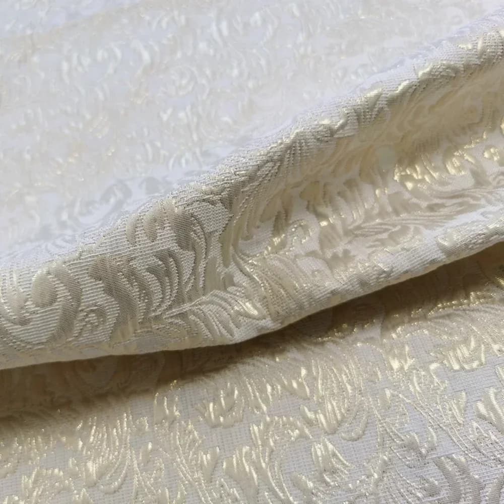 Jacquard Brocade Fabric Polyester High-definition Gold Silk Dark Pattern Suit Cloth Dress Windbreaker Dress Suit Diy Sew