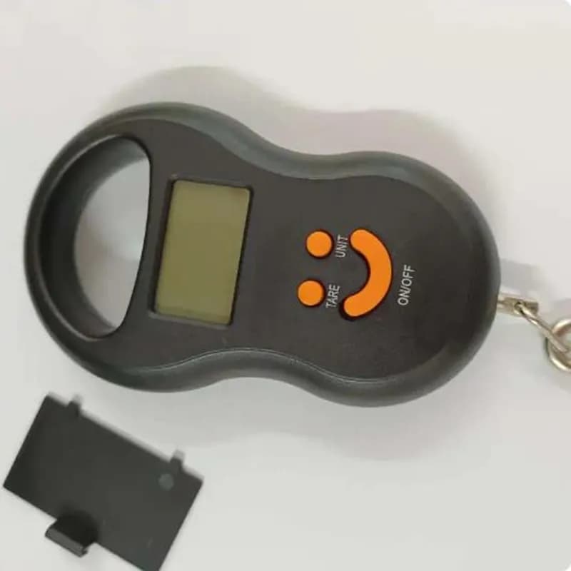 Effective Black Electronic 50Kg 10g Hanging Scale LCD Digital Scale BackLight Fishing Weights Pocket Scale Luggage Scales