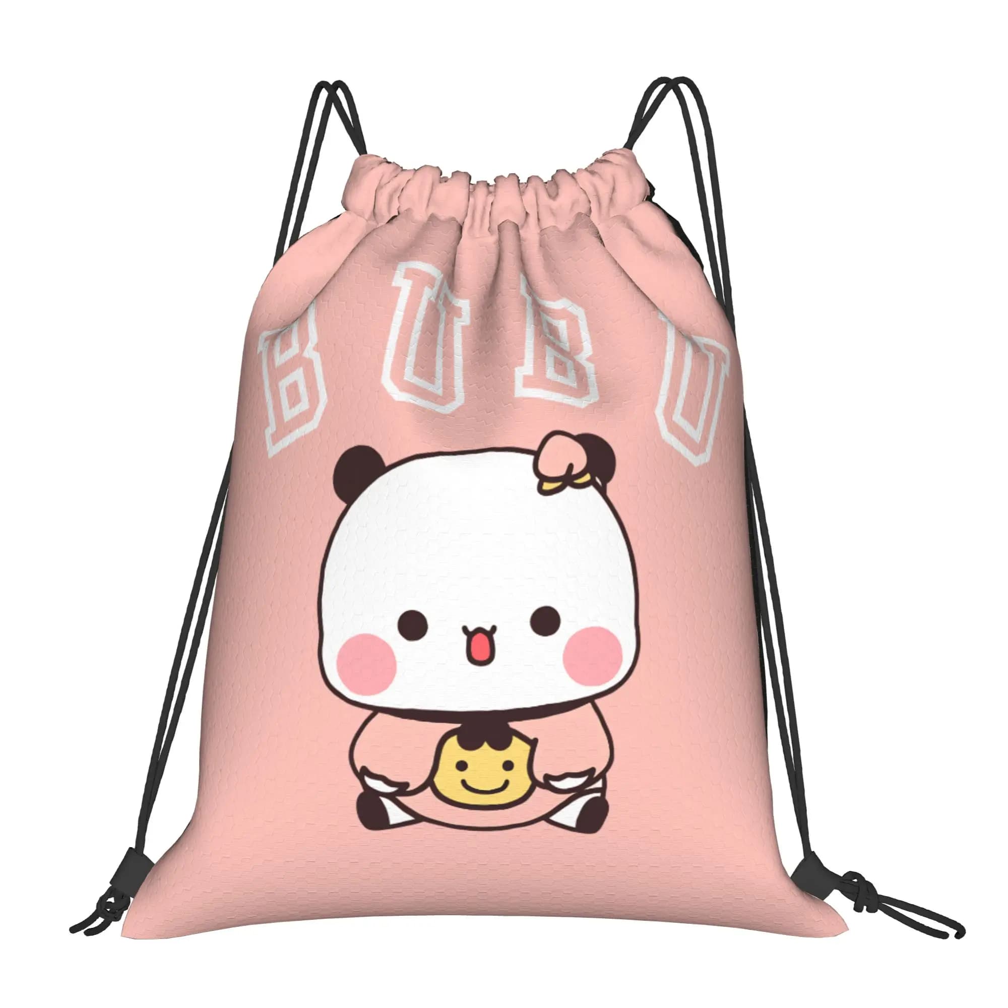 Bubu Dudu coulisse backpack in the shape of a bear, water resistant gym bag, bag with laces for the ride