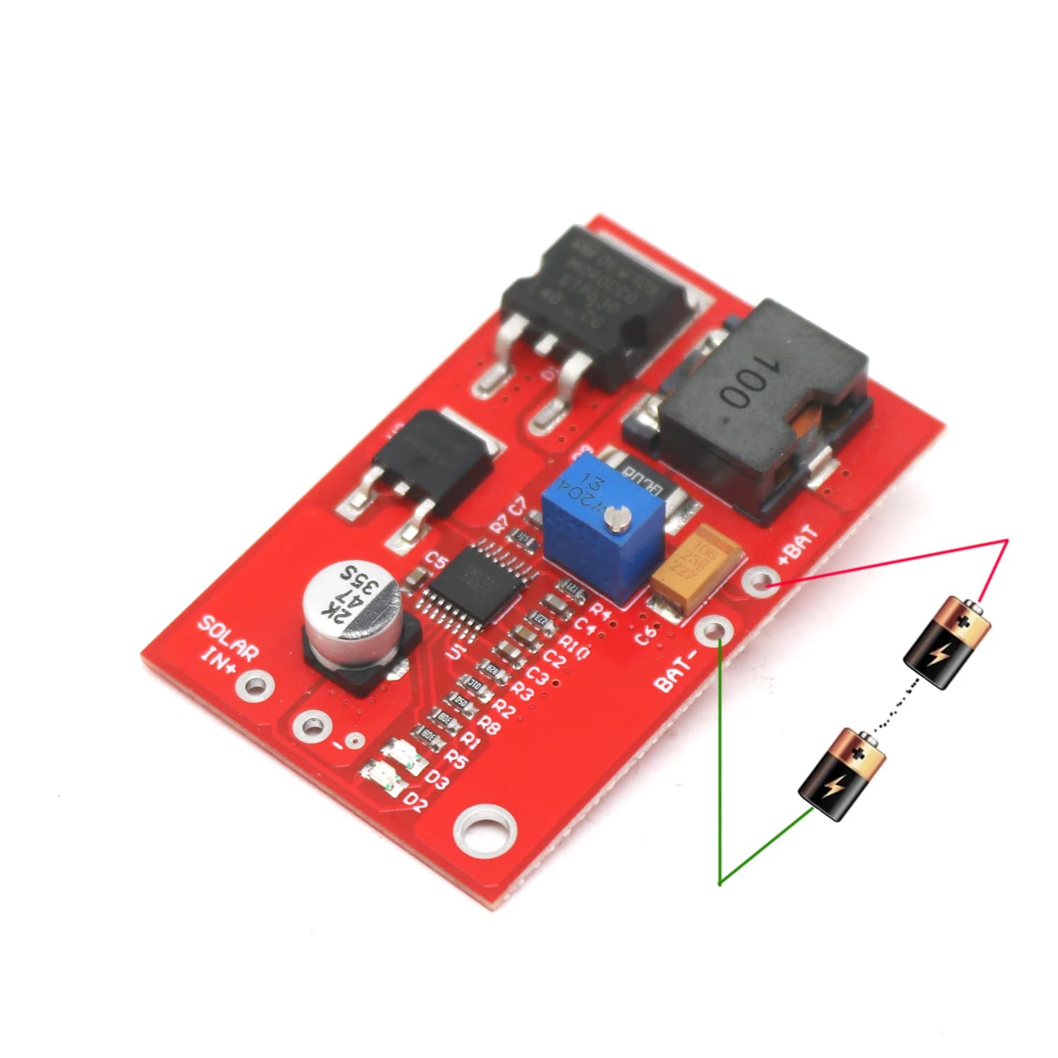 CN3722 3A 2S 3S 4S Caricabatteria al litio 8.4V 12V 16.8V lifepo4 Li-ion bms Ricarica 18V MPPT Modulo controller pannello solare