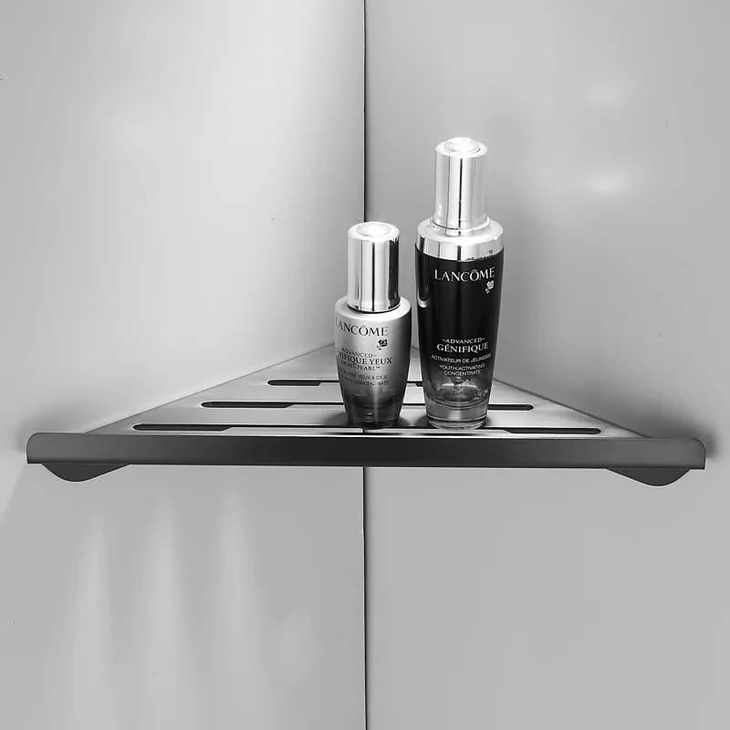Mensola da bagno in acciaio inossidabile spazzolato oro 304, mensola da parete per doccia, staffa angolare per WC, hardware per il bagno