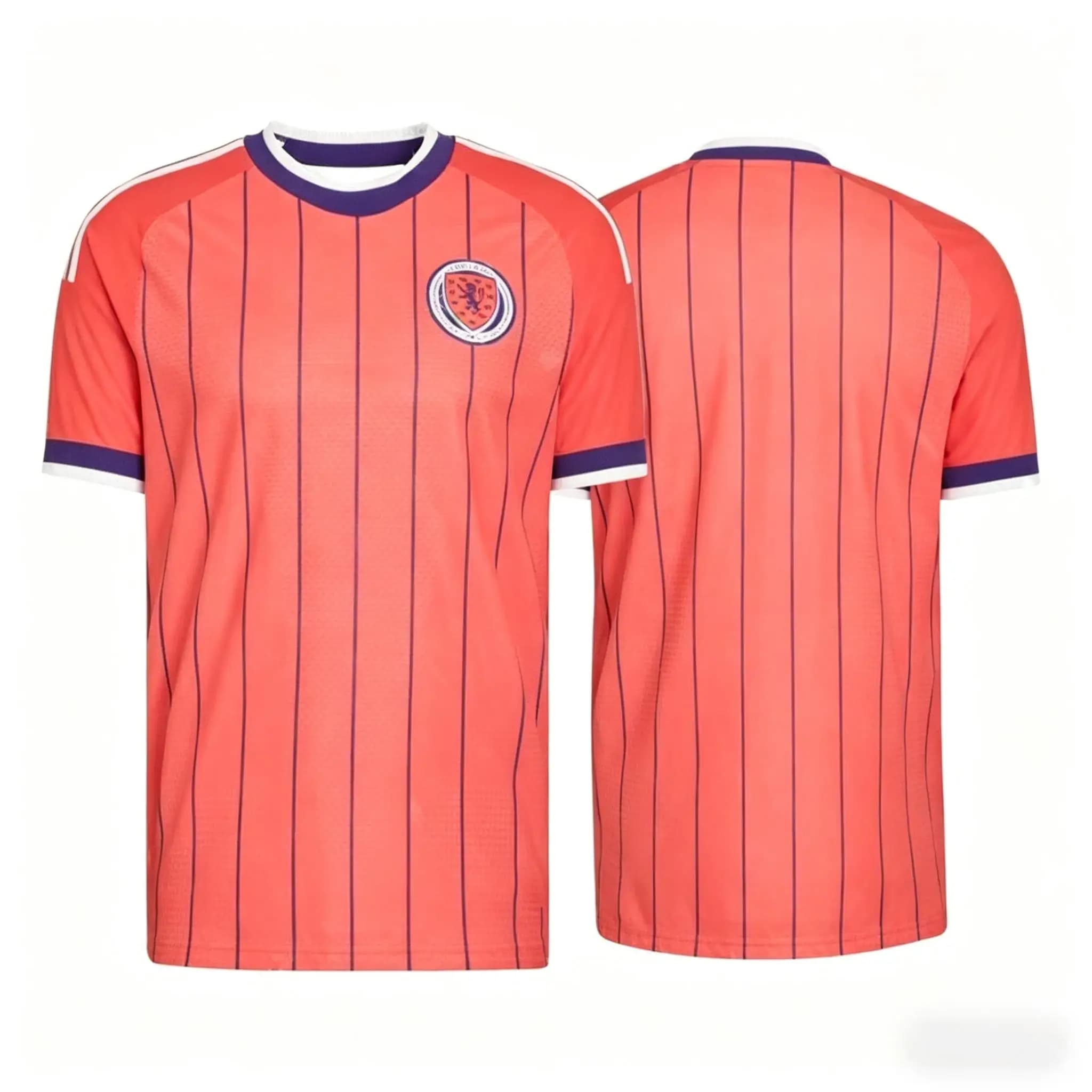 Nuova Maglietta da Calcio Scozia Estate 2026 per Uomo e Donna - Traspirante, ad Asciugatura Rapida, T-shirt Sportiva alla Moda