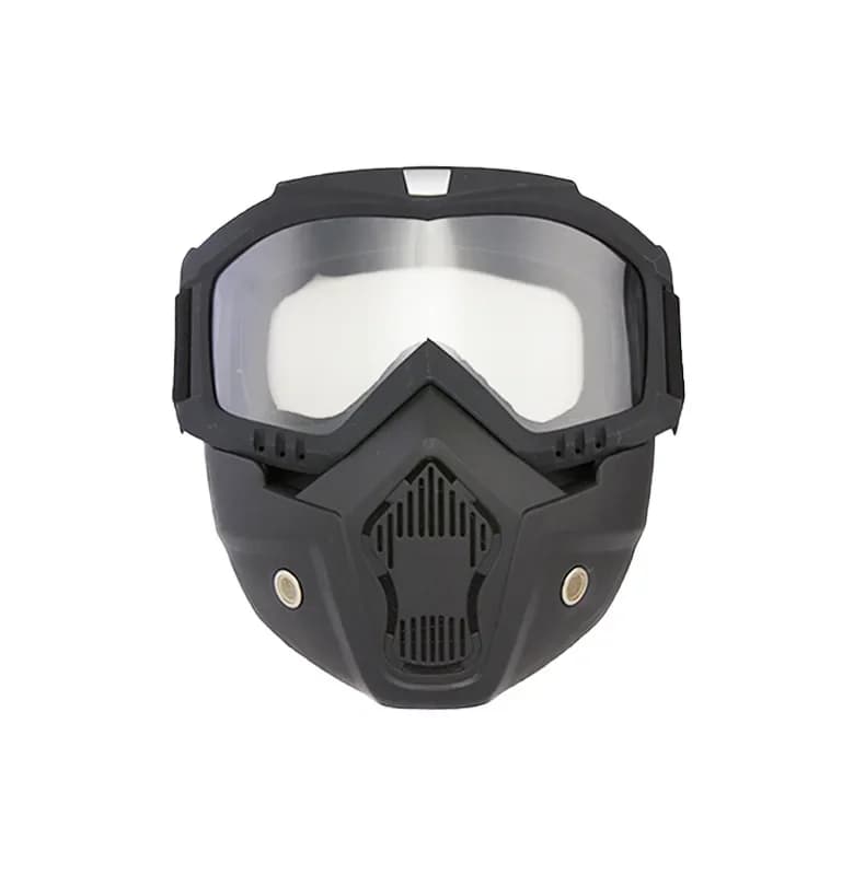 2 Pezzi Occhiali Protettivi Antivento per Ciclismo, Motocross, Sci e Snowboard