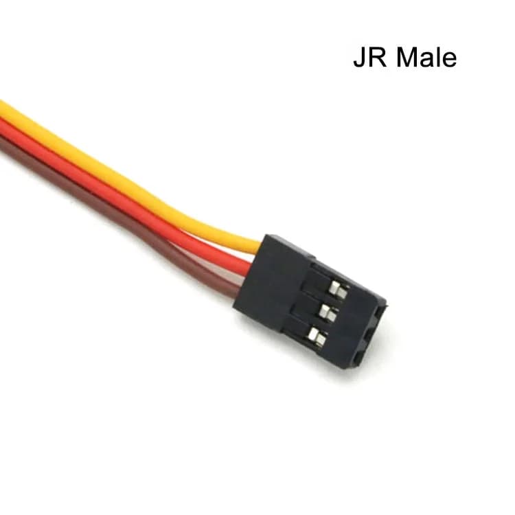 50PCS Servo JR Futaba Maschio Femmina Connettore Cavo di Segnale 22AWG 150 millimetri 60 Core Servo Filo Piombo Per RC Elicottero Drone Auto FAI DA TE Pa