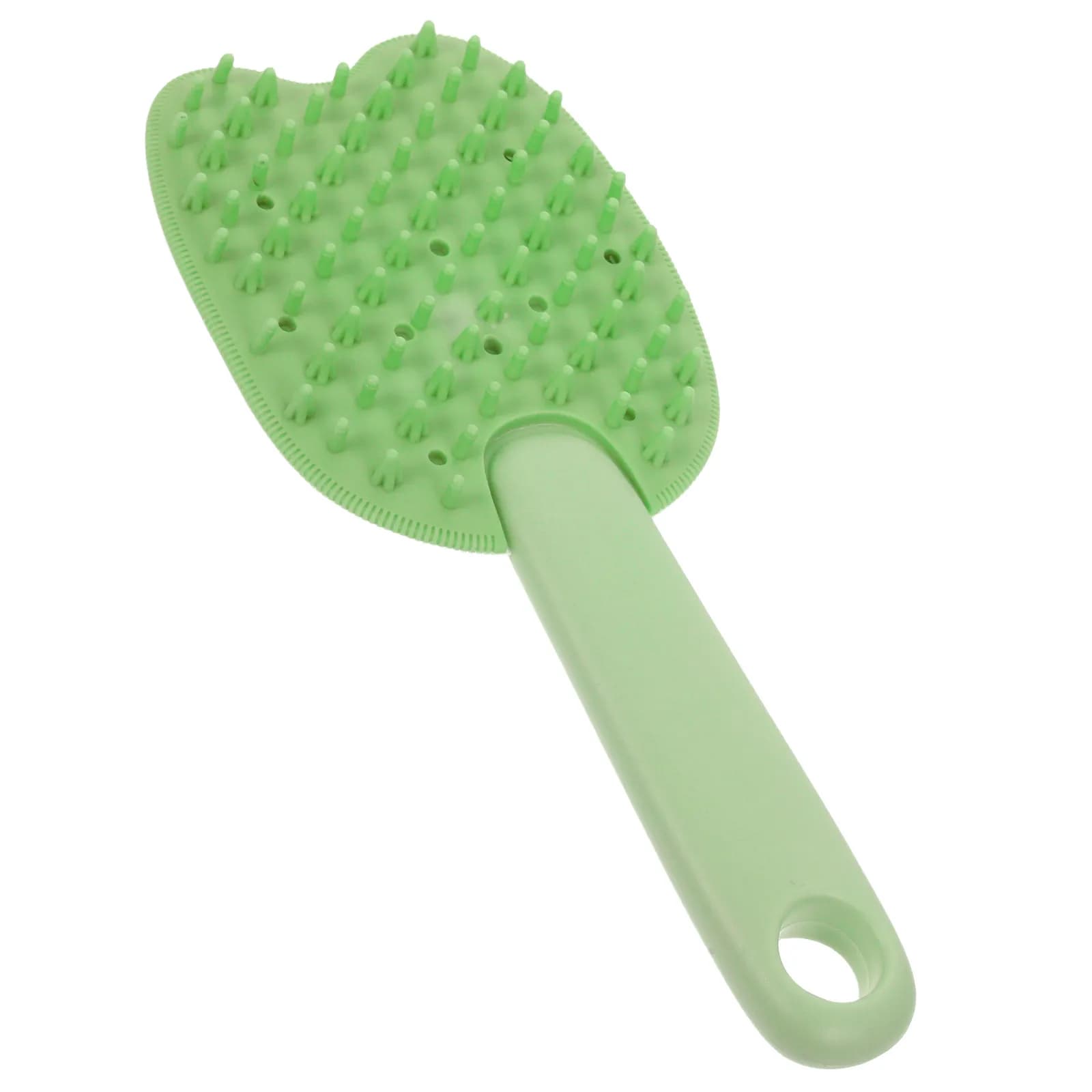 Washable Cat Brush Dual-Sided Design Ergonomic Handle Portable Multi-Function Grooming Tool Hair Removal Detangling Comb Pet