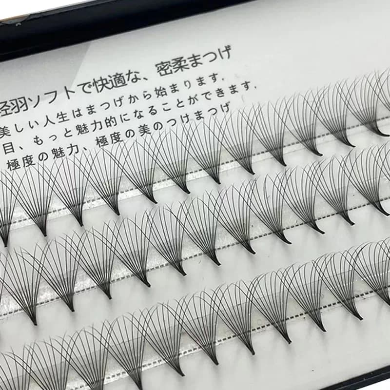 New Prefabricated Russian Volume Fans 10D / 20D Professional Makeup Fake Finte Eyelash Extension Band