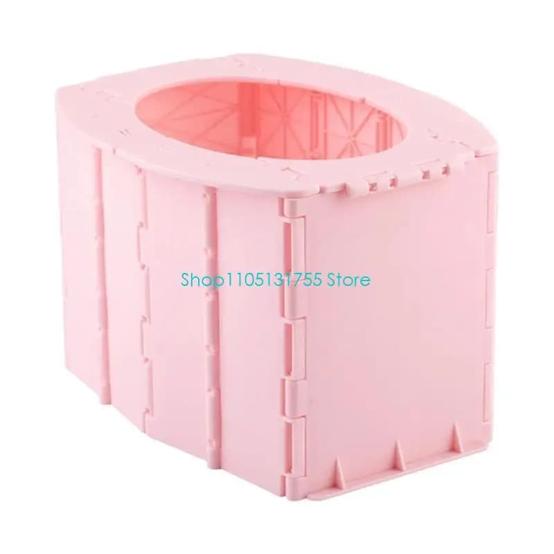 K0EF Toilette pieghevole da viaggio portatile Orinatoio Sedile mobile Toilette multifunzione per bambini da esterno per viaggi