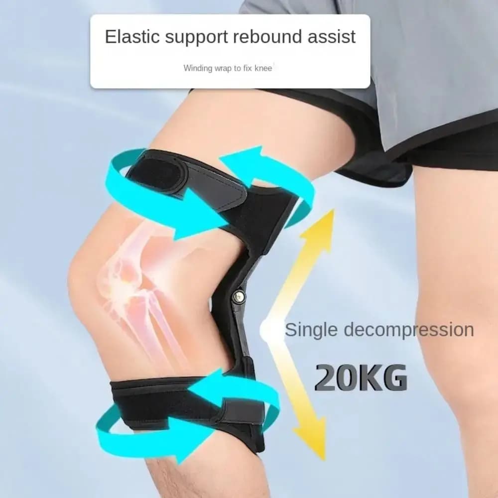 Supporto per la gamba Ginocchiera per rotula Protezione per il fitness Ginocchiera per rotula traspirante Protezione per tutore per gamba con manica di compressione antiscivolo