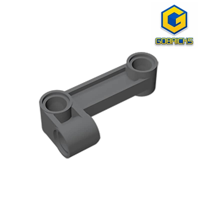 Gobricks GDS-1003 Tecnico, Connettore Pin Perpendicolare 2 x 4 Piegato compatibile con LEGO 11455 pezzi fai da te per bambini