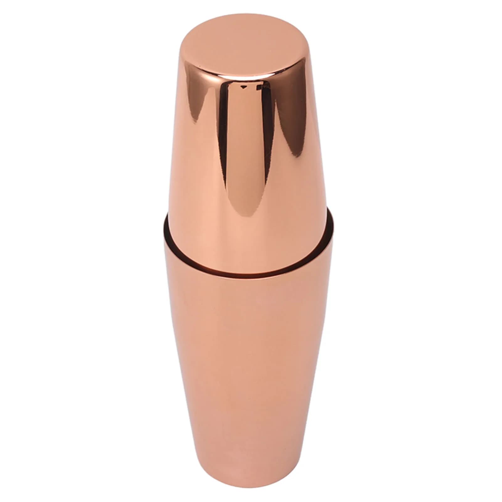 Set Shaker per Cocktail in Acciaio Inox - Bicchiere da Barman Lucido Dorato Antigoccia