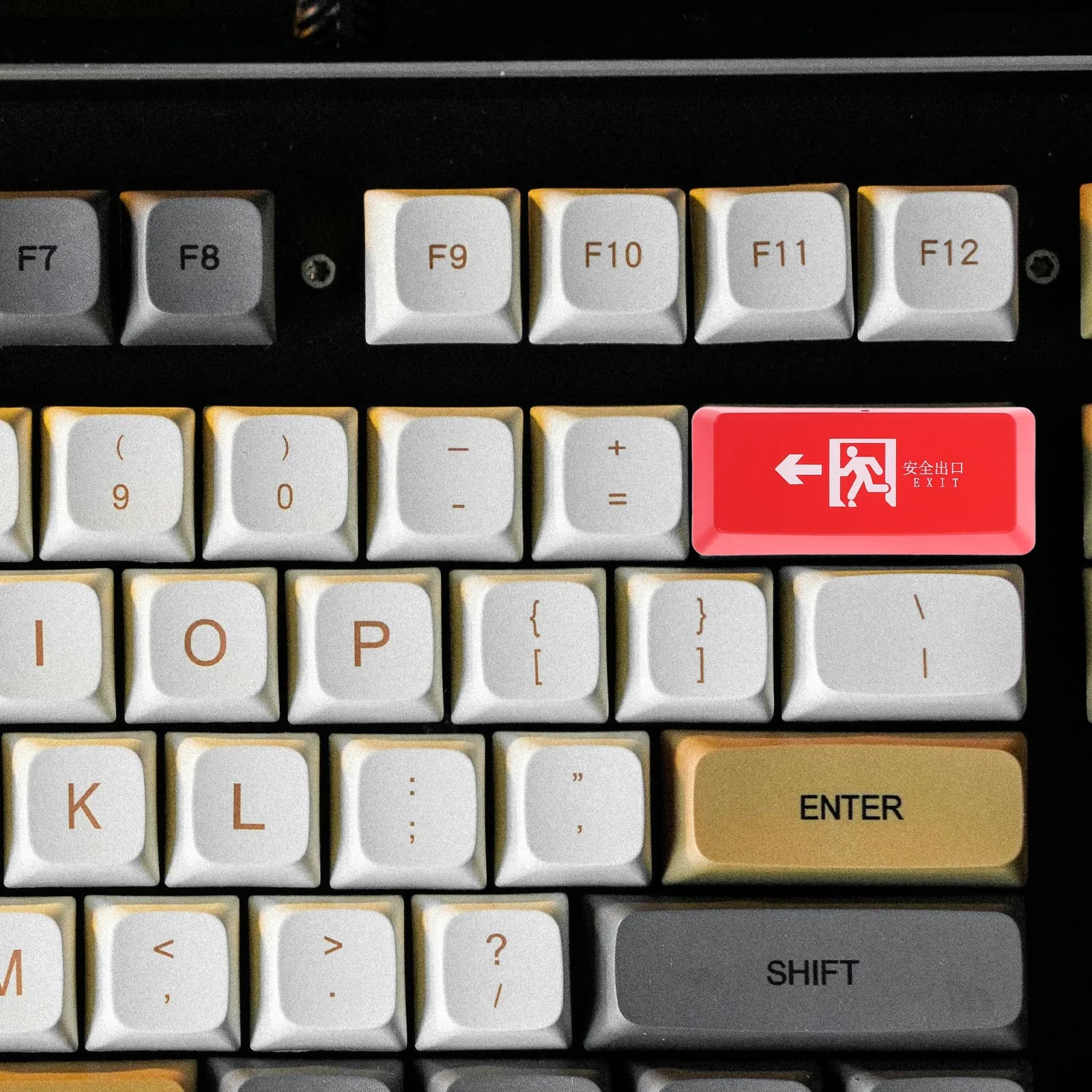 Backspace Replacement Keycap Mechanical Keyboard ABS Material Matte Finish Excellent Hand Feel Shine Through Light Transmission