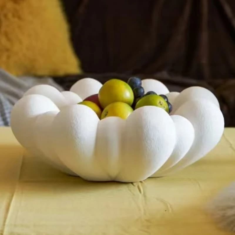 Vassoio Decorativo Moderno, Vassoi Portaoggetti, Vassoio Centrale da Tavolo, Ciotola di Lusso per Frutta, Piatto Decorativo, Contenitore per Alimenti, Organizzatore per la Casa