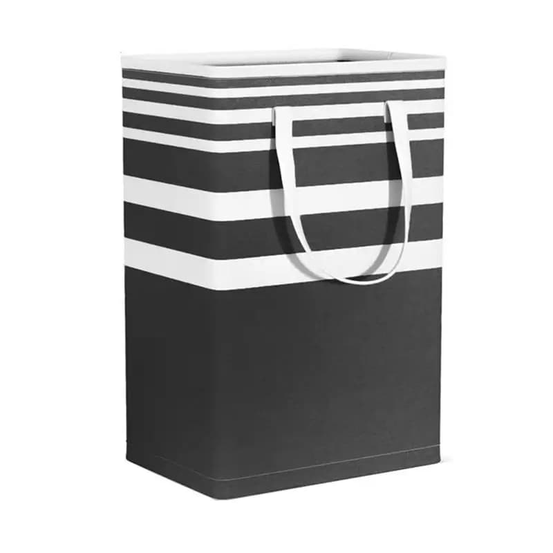 AT21-1 Piece 75L Laundry Basket Bag Waterproof Washing Baskets With Extended Handles For Clothes , B