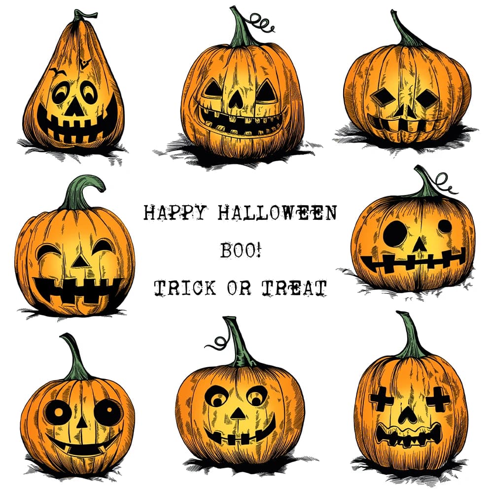 Mangocraft Halloween Ghost Pumpkin Cutting Dies timbro trasparente forniture per Scrapbooking fai da te stampi in metallo timbri in Silicone per album di carte