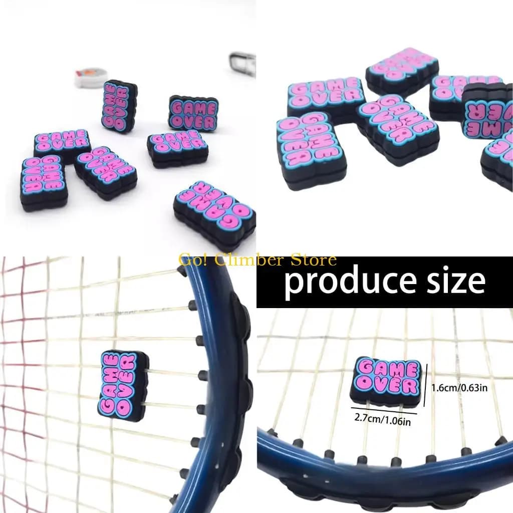 Q84C Tennis Racket Damper String Shock Damping Absorber for Tennis Racket and String