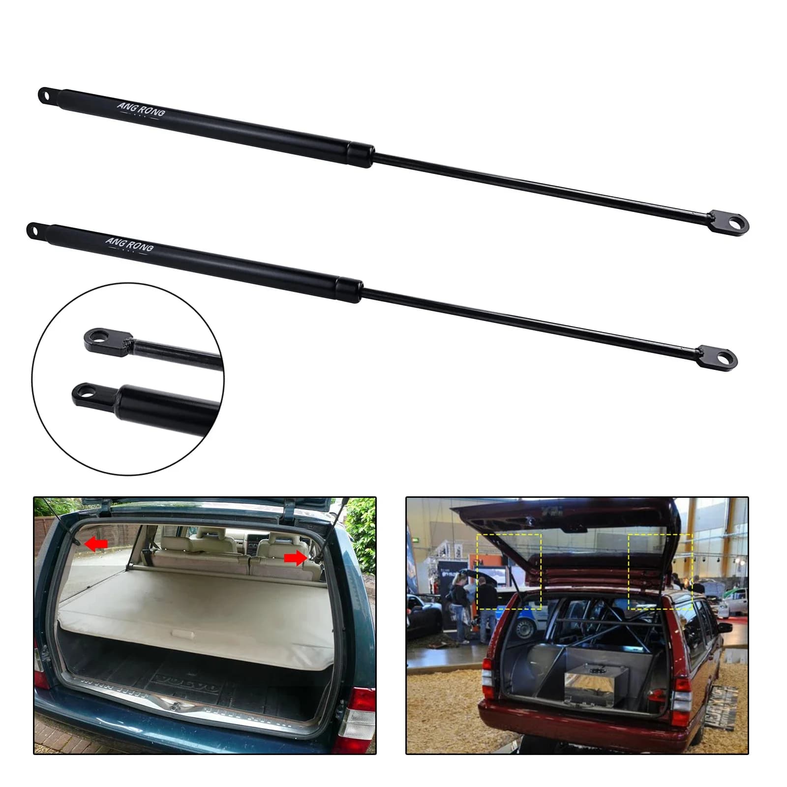Sollevatore 1355263 dei puntoni del Gas dello stivale del portellone posteriore per Volvo V90 740 940 960 745 1985-98