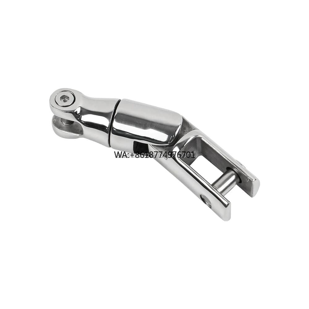 Accessori per Barche: Connettore Girevole per Catena di Ancoraggio in Acciaio Inox 316 Resistente