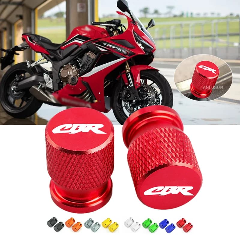 Accessori moto Per SUZUKI V-STROM 800 DE 1050 DE VSTROM 800DE V STROM 1050DE 2023 Valvola della gomma della ruota Porta aria Tappi stelo