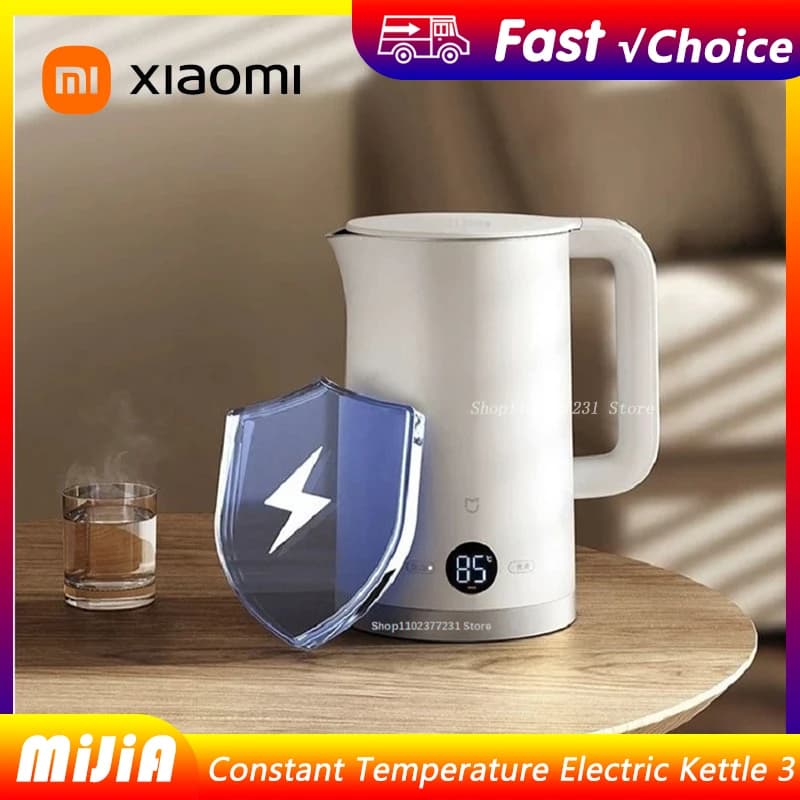 Xiaomi Mijia Electric kettle at constant temperature 3 Automatic shutdown Stainless steel 316L 1800w Quick heating kettle 1.7 liters