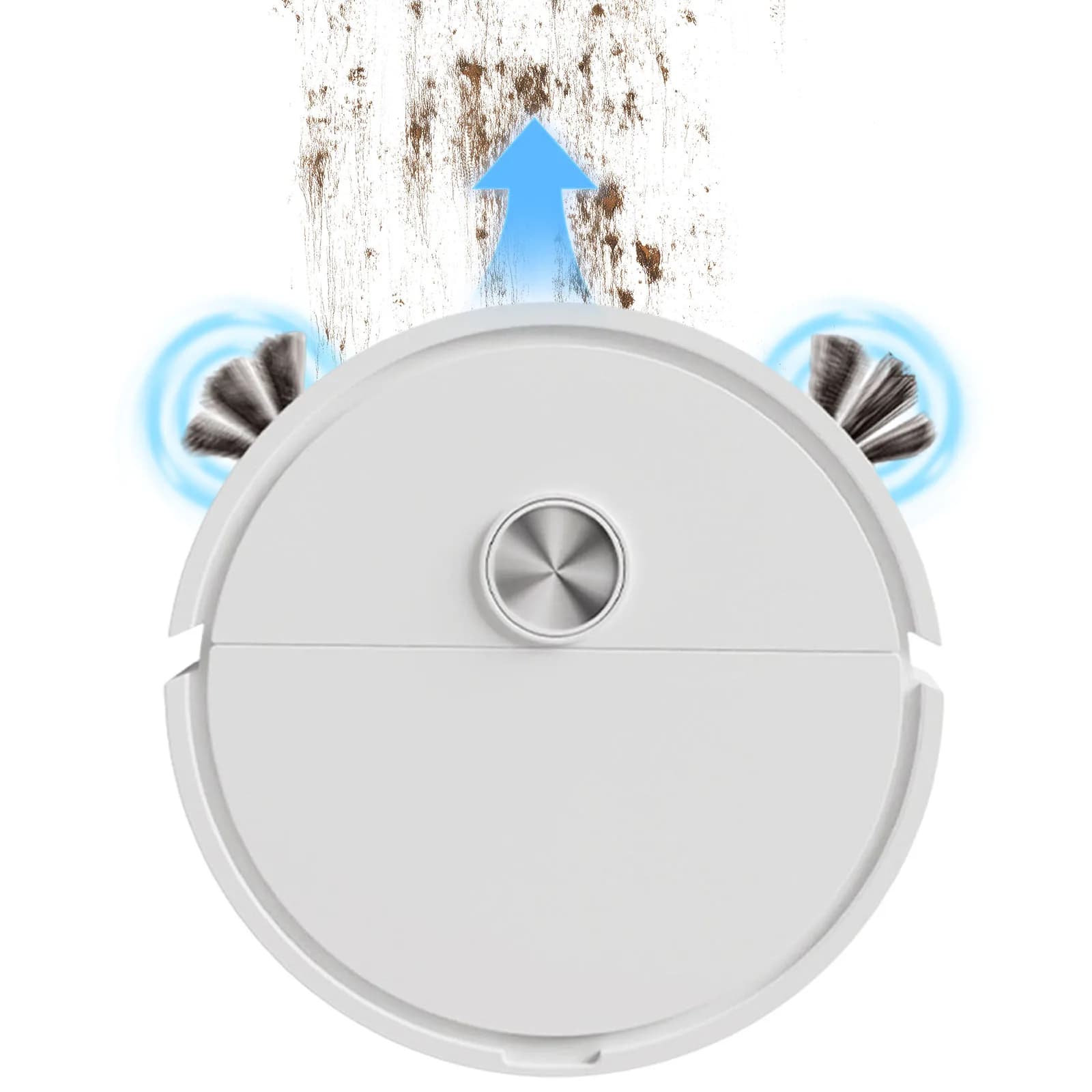 3 in 1 Mini Car Robot Vacuum Cleaner Powerful Suction Intelligent Sweeping Robot Home Appliance Vacuum Cleaner for Home Office