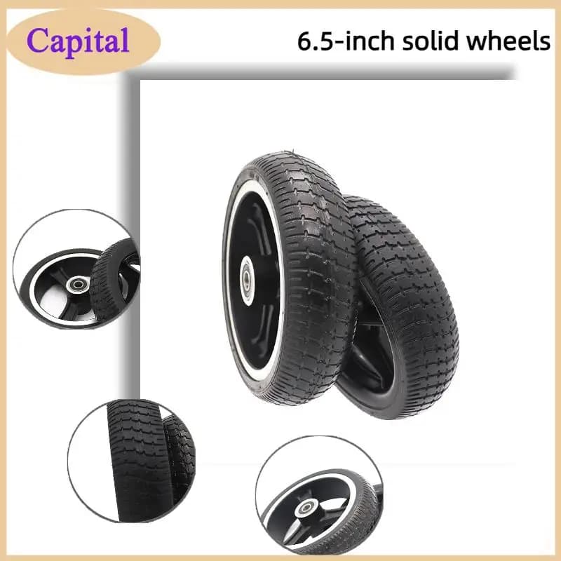 NEW motorcycle tyre 6.5 Inch 165x45 Solid Wheel Explosion-Proof Tyre Part For Mini Electric Scooter tyre tyre rubber tire